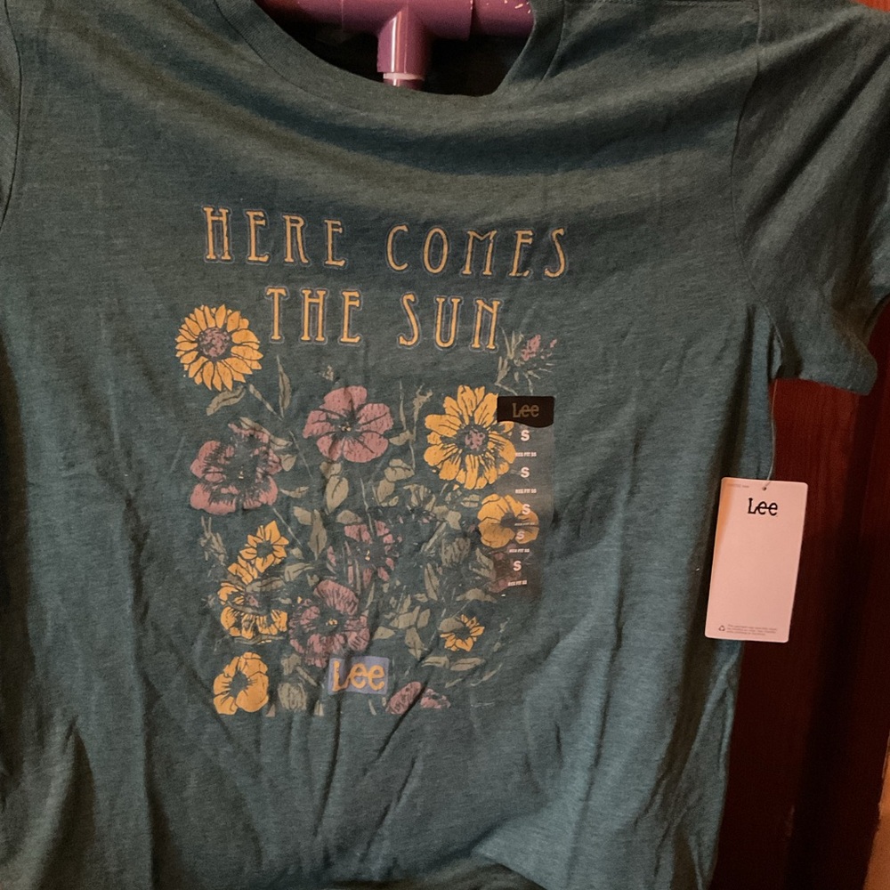 Lee Teal Graphic T-Shirt